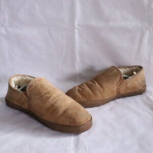 Wind‎ River Men's Sz 10 Tan Casual Slip On House Slippers